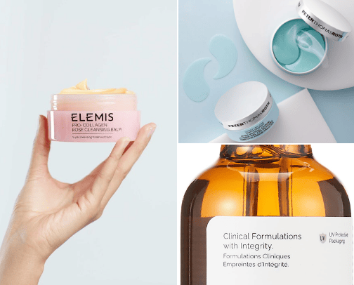 Anti-aging cover photo collage