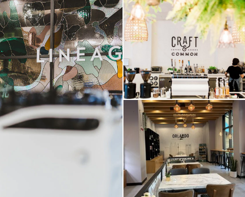Must Try Coffee Shops in Orlando cover photo collage