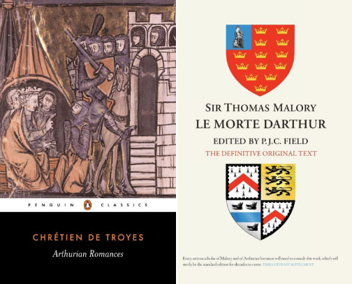 Arthurian Literature: The Core Reading cover photo collage