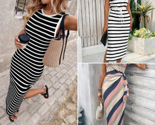 SHEIN dress cover photo collage