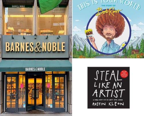 Art Books - For Both Children and Grownups cover photo collage