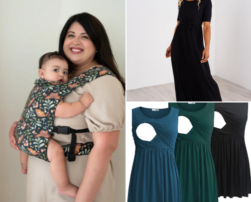 Plus size pregnancy and post partum must haves cover photo collage