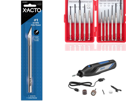 Action Figure Restoration And Customization Kit cover photo collage