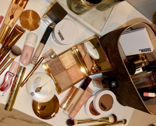 Makeup products I always reach for ! 🪽 cover photo collage