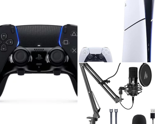 Gaming (the physical side) cover photo collage