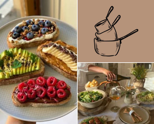 Lazy (but healthy) girl cooking essentials cover photo collage