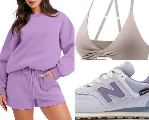 Gym & Casual clothes cover photo collage