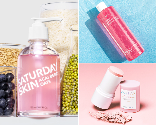 Skincare that will make you glow cover photo collage