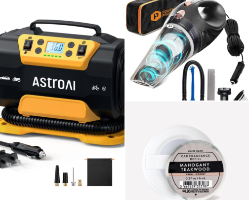 Car Essentials cover photo collage