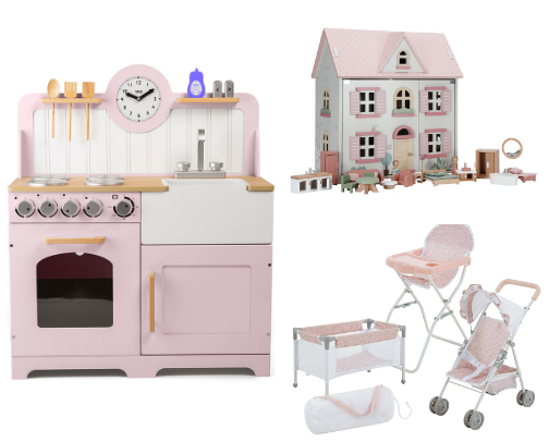 Christmas Gifts for Four Year Old Girls cover photo collage