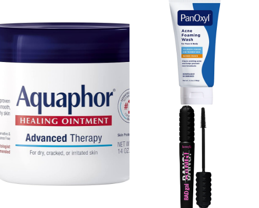 Skin care/ makeup must haves for lazy girls cover photo collage