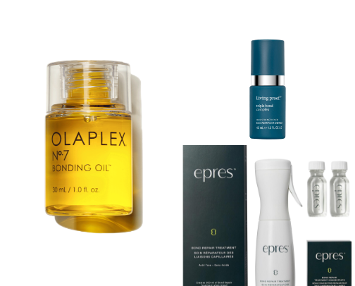 Hair care cover photo collage