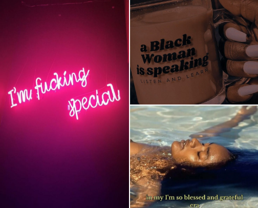 Affirmations cover photo collage