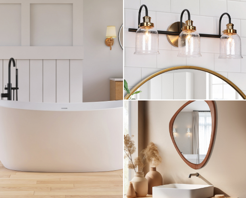 Bathroom Turned Spa cover photo collage