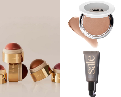 Things I put on my face😌😌 cover photo collage