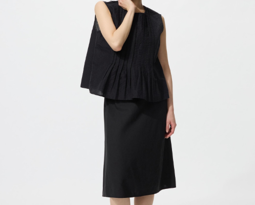 Best Linen Skirts for a Clean, Minimal Wardrobe cover photo collage