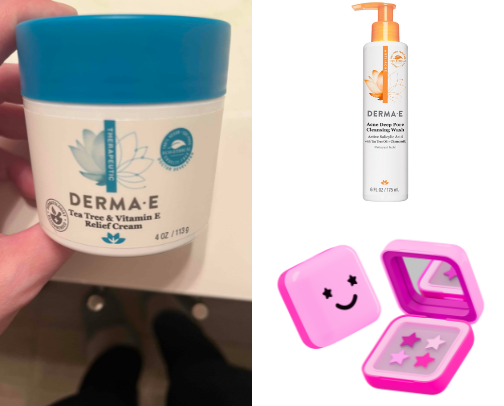 Favorite Skincare Products cover photo collage