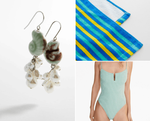 Summer Essentials☀️👙 cover photo collage