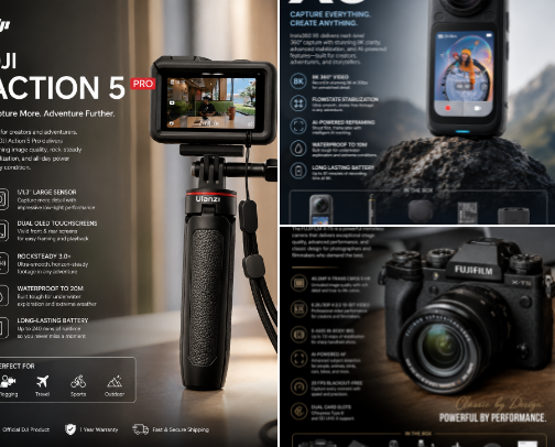 Best Camera for Vlogging/Photography/Videography cover photo collage