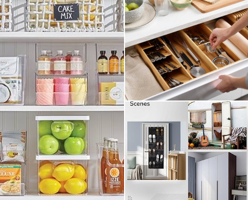 Home-organization Products cover photo collage