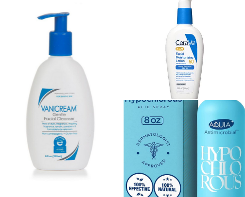 Affordable skincare that’ll make your skin glow🌟 cover photo collage