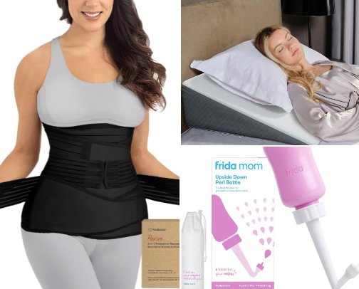 C-Section Essentials cover photo collage