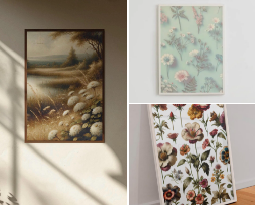 Spring Wall Decor🥧🌷☁️ cover photo collage