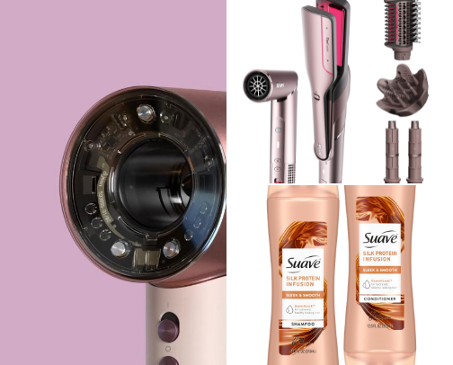 Haircare cover photo collage