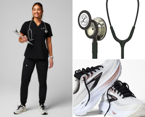 Nursing school must haves 🩺 cover photo collage