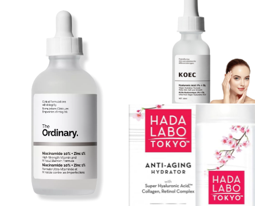 Must have skincare products cover photo collage