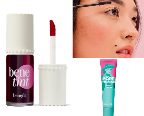 My Benefit Cosmetics Faves! cover photo collage