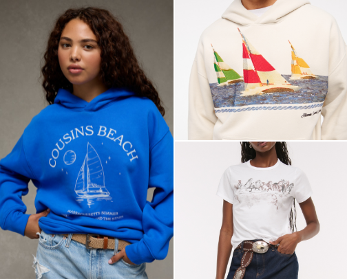 All the graphic tees you’ll ever need cover photo collage