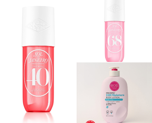 BEST BODY SPRAYS & LOTIONS 🧴✨ cover photo collage