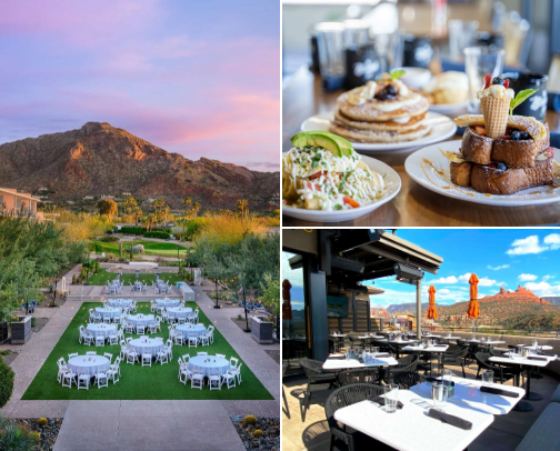 Scottsdale, AZ musts -stay, eat, do cover photo collage