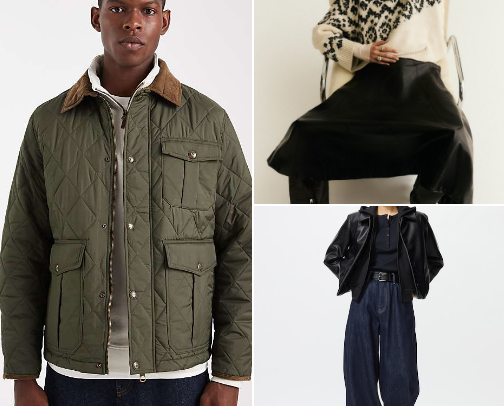 Share a collection of favorite trendy clothing items—such as hoodies, jeans, dresses, jackets, accessories, and other stylish pieces. cover photo collage
