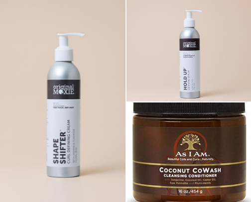 Curly Hair Products & Tools I Actually Use cover photo collage