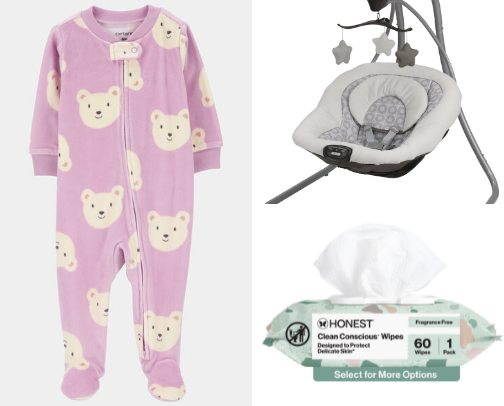FIRST TIME MOM MUST HAVES cover photo collage