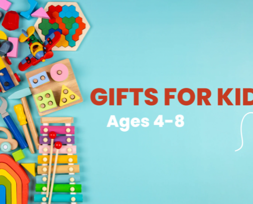 Gift Ideas for Kids (Ages 4-6) cover photo collage