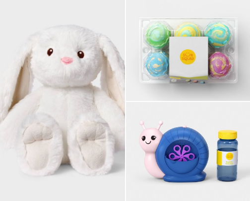 Easter Basket Gifts from Target cover photo collage