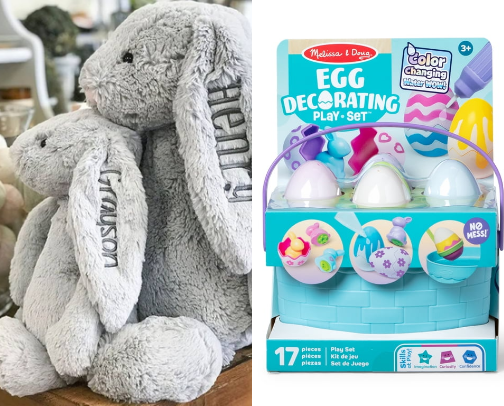 Easter Basket Gifts for 5 & under cover photo collage