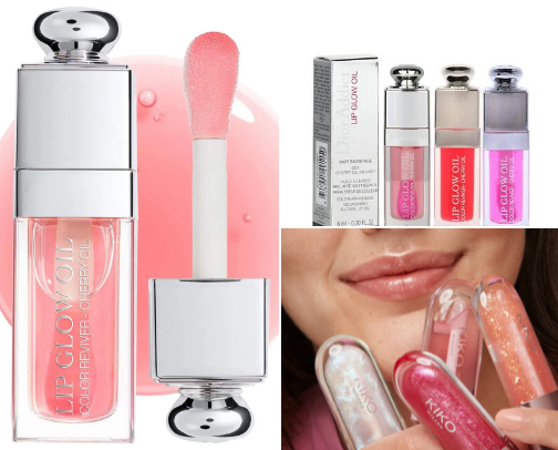 lip oil🫦 cover photo collage