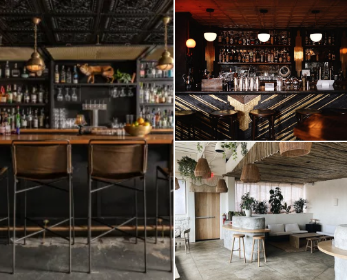 A Nashville content creator’s best cocktail bar recommendations! cover photo collage