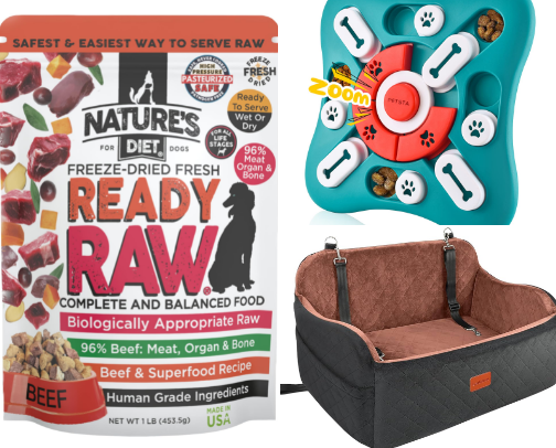 My favorite things for my pups cover photo collage