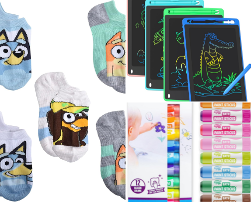 Toddler Stocking Stuffers cover photo collage