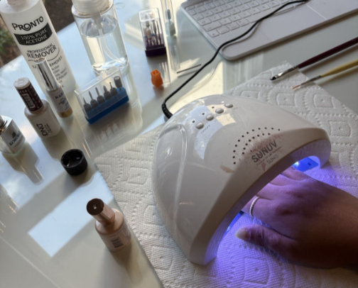 💅Nails at home girlies cover photo collage