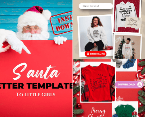 Digital Products cover photo collage