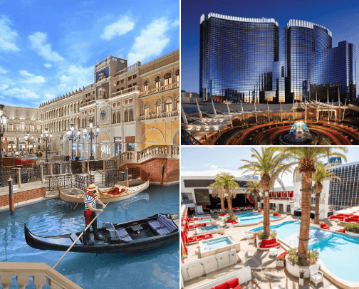 My Favorite Places in Vegas! cover photo collage