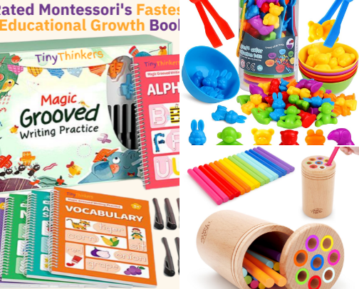 Toddler Learning Favorites cover photo collage