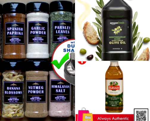 Pantrysentials & gourmetology cover photo collage