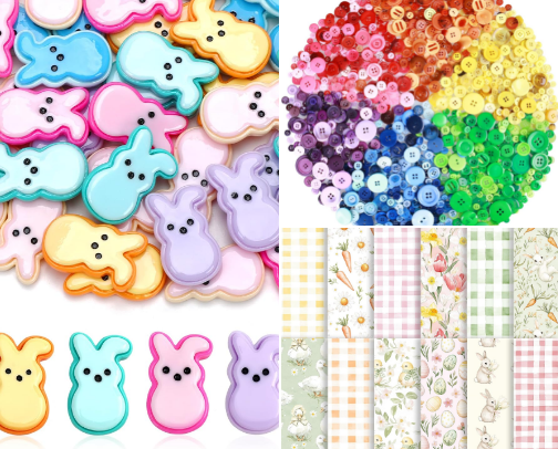 Easter Craft Supplies cover photo collage